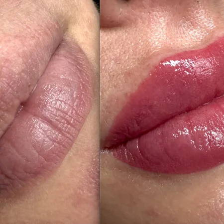 cosmetic lip tattoos