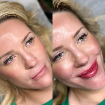lip color tattoo