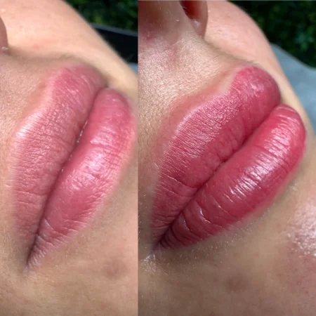 lip tattoo