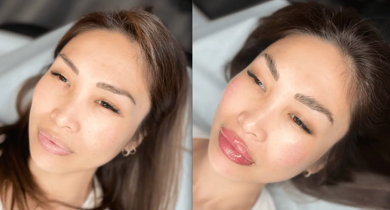 permanent ombre lips