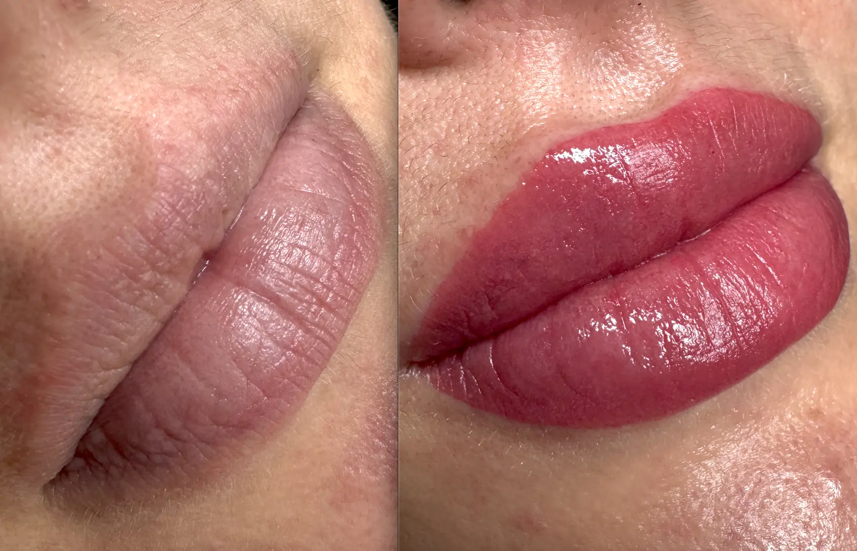 cosmetic lip tattoos