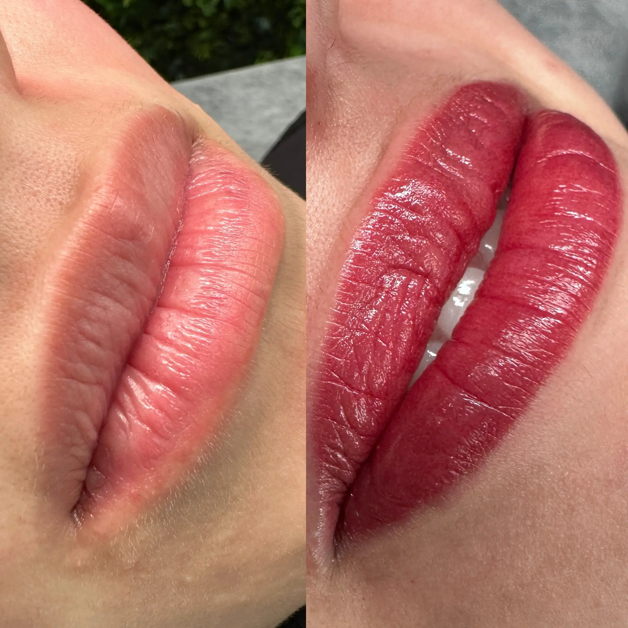 permanent lip colour